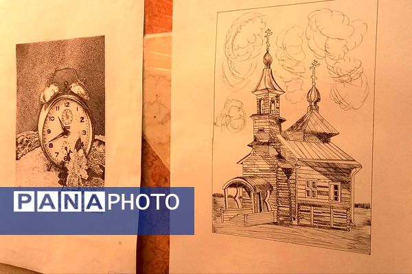 ژوژمان گرافیک در هنرستان اسوه رباط‌کریم