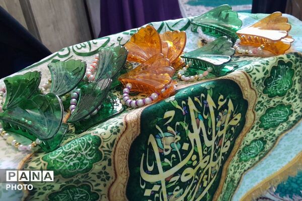 جشن میلاد بانوی صبر و شکوه در مدرسه عباسقلی رهگذر