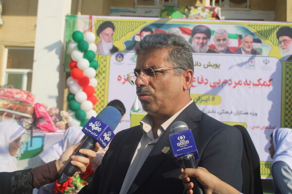 پویش دانش‌آموزی کمک به مردم بی‌دفاع و مظلوم ، لبنان و غزه در بوشهر