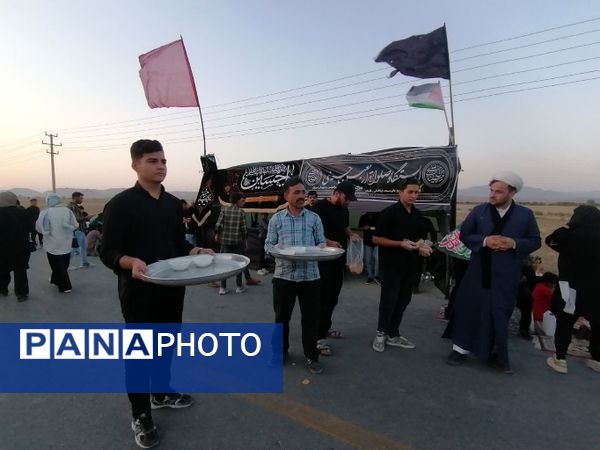 جاماندگان اربعین حسینی شهرستان شیروان