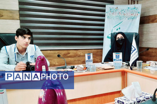 نشست خبری معاون پرورشی و فرهنگی آموزش و پرورش استان بوشهر 