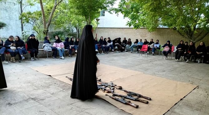 «پاتوق نوجوان مبارز» با حضور پررنگ دختران شهرستان بجنورد