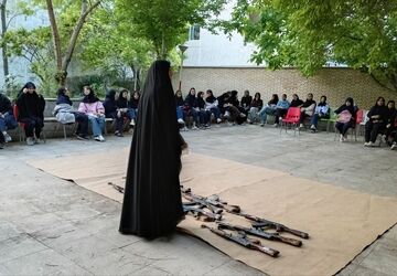 «پاتوق نوجوان مبارز» با حضور پررنگ دختران شهرستان بجنورد