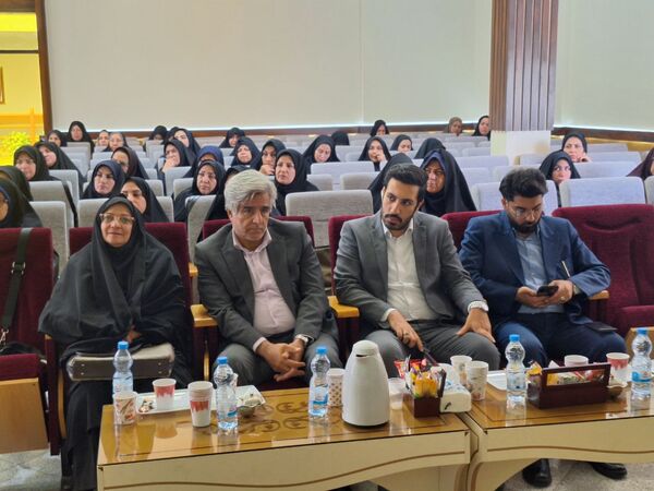 آیین تودیع و تکریم معاون سابق آموزش ابتدایی ناحیه ۶