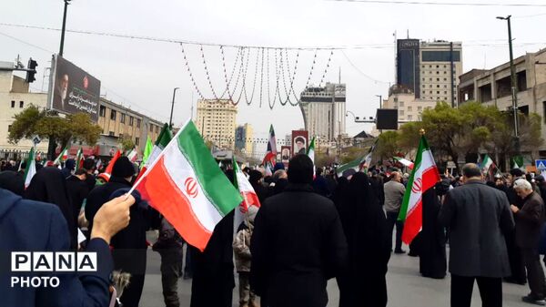 خروش مردمان مشهدی در راهپیمایی حماسی روز قدس 