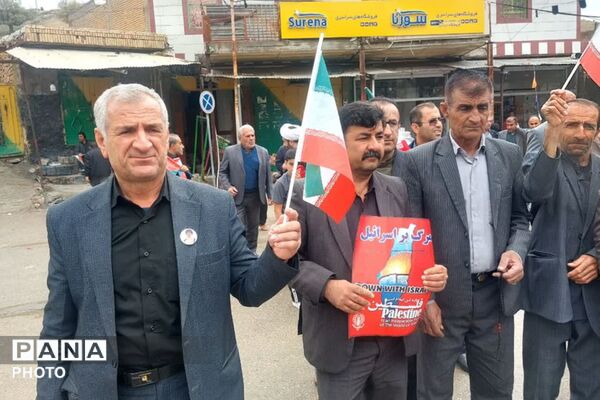قلعه‌رئیسی در روز قدس یکصدا علیه اسرائیل فریاد زد