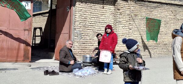 برپایی موکب به‌مناسبت عید نیمه شعبان