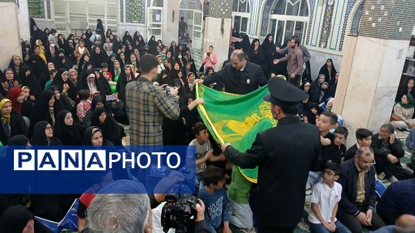 استقبال از خادمین حرم علی بن موسی الرضا در بن 