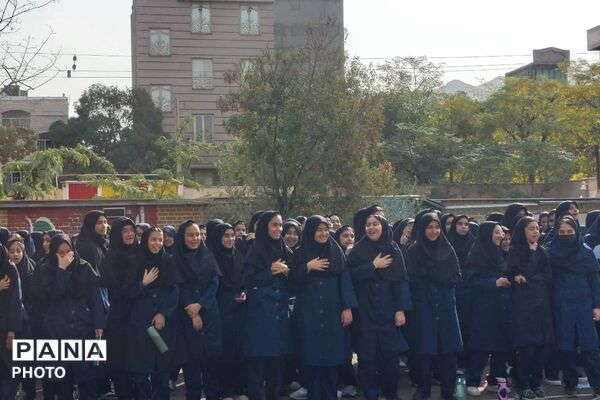 نشاط و پویایی در هفته تربیت بدنی دبیرستان دخترانه فاطمه‌الزهرا (س)