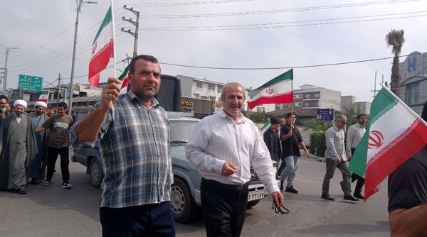 فریاد امت و راهپیمایی بشارت نصر در شهرستان محمودآباد