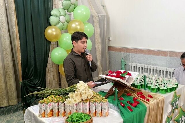  جشن شکوفه‌های قرآنی در مدرسه وحدت اسلامی نظرآباد