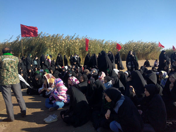 اردوی راهیان نور دختران دانش‌آموز قم