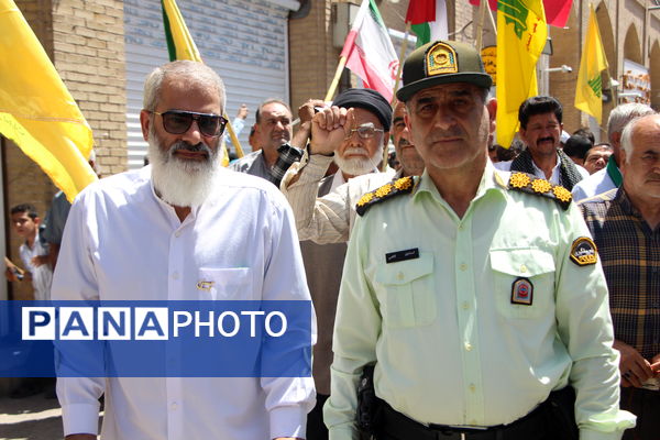 راهپیمایی «جمعه خشم» در شهر یزد