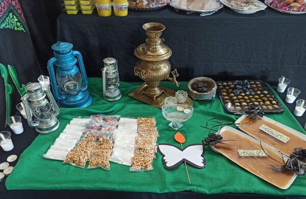 سوگواره فاطمی در دبستان شهید تنیده بندرعباس