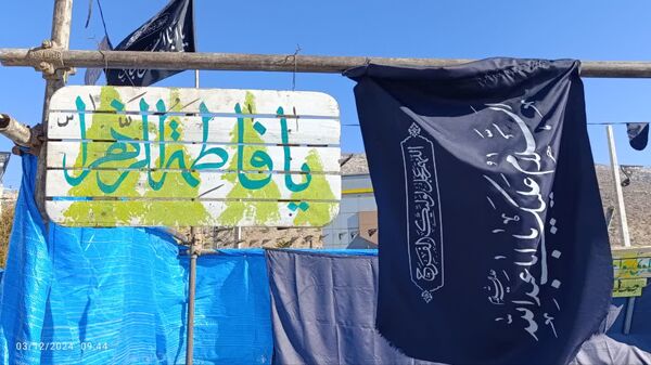 ایستگاه صلواتی هیات عاشقان ثارالله دیشموک به‌مناسبت ایام فاطمیه