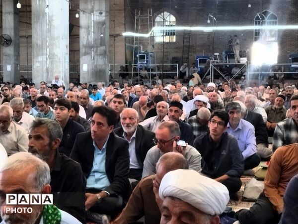 آخرین نماز جمعه شهریور ماه در مسجد جامع شهرستان نیشابور