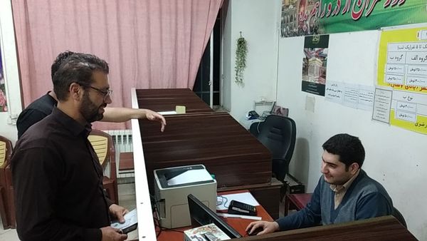 ستاد اسکان ثامن در خدمت مهمانان فرهنگی در شهر مشهد 