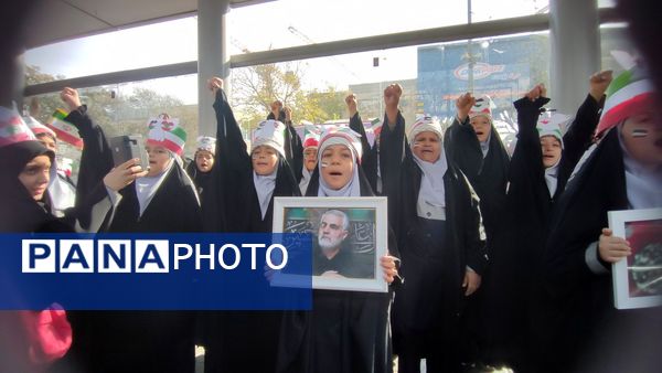 راهپیمایی یوم الله 13 آبان در مشهد مقدس 