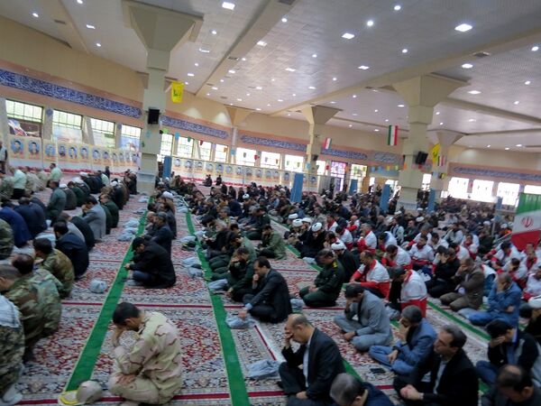 آیین یادبود شهیدان خدمت در مصلای امام خمینی(ره)  شهرستان بجنورد