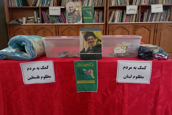حضور پرشور دانش‌آموزان شهرستان قوچان در برگزاری نماز جمعه 