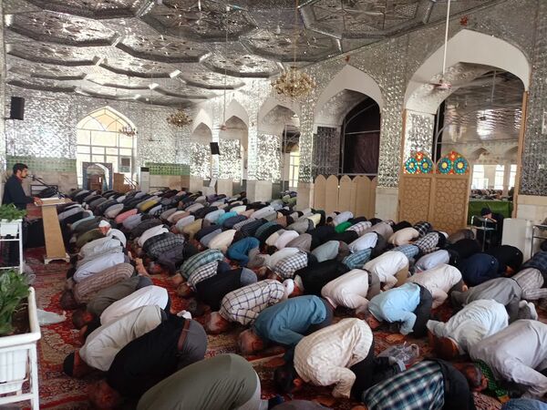 نمازجمعه در کاشمر