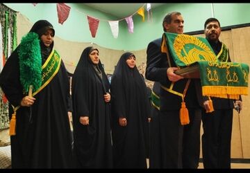 دبیرستان خراسانی زاده امروز بوی بهشت گرفت