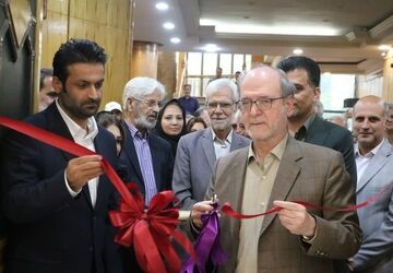  آیین گشایش نمایشگاه «خط نگارین» با موضوع سعدی شیرازی