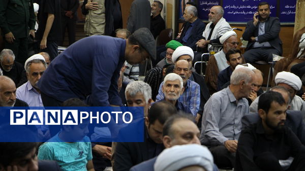 مراسم عزاداری شهادت امام محمد باقر (ع) در دفتر نماینده امام جمعه یزد