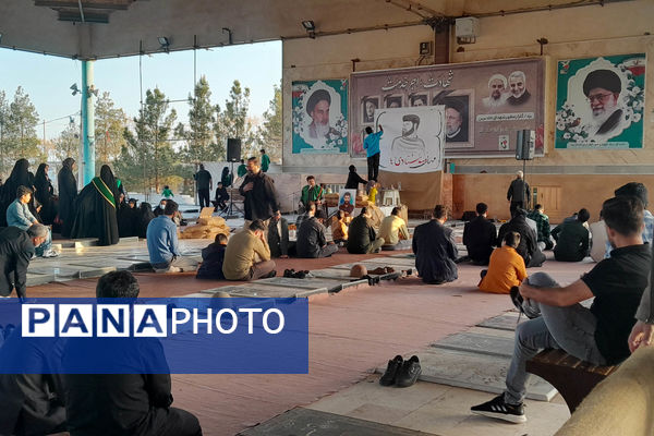 برگزاری اولین سالگرد شهادت شهید دهه هشتادی مدافع امنیت 