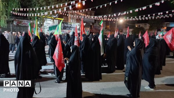 شب‌ های حماسه در الشتر؛ وقتی عشق به ایران، خیابان‌ ها را روشن می‌کند
