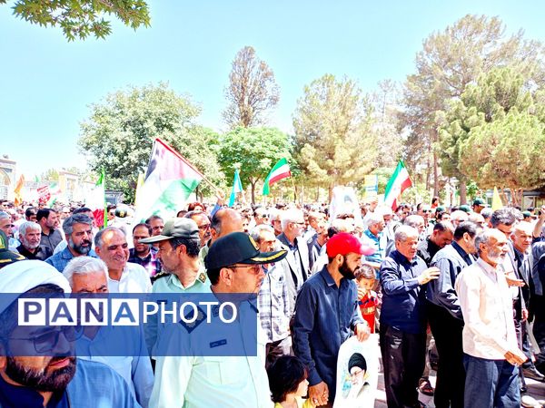 حماسه ای تازه از مردم کاشمر در جمعه نصر و خشم