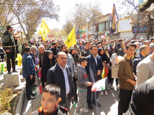 برگزاری راهپیمایی روز قدس در بجنورد 