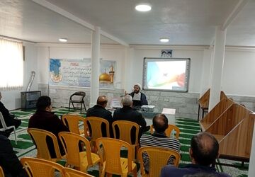 جلسه هدایت تحصیلی والدین پایه نهمی دبیرستان میثاق کاشمر