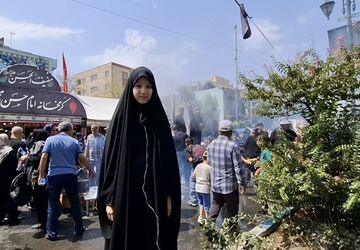 هم‌نوا با کربلا در قلب تهران