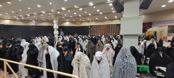 مراسم شب بیست سوم ماه رمضان در مصلی امام خمینی شهرستان بجنورد استان خراسان شمالی