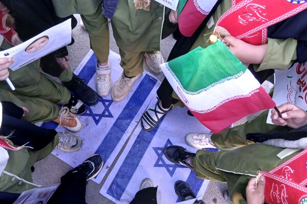 برگزاری مراسم راهپیمایی قدس در روستاهای صرم و جعفرآباد قم