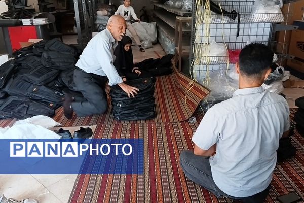 700 کیف پر از امید، هدیه خیر شهرستان قدس برای دانش آموزان نیازمند