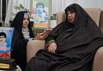 مسیر فرزند شهیدم، مسیری آگاهانه و با بصیرت کامل بوده است