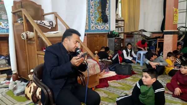 روز دوم اعتکاف پسران آشخانه 