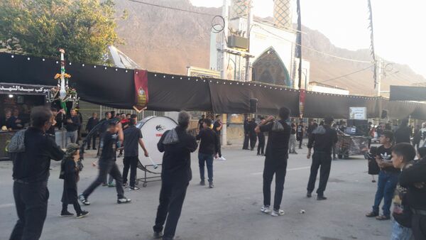 عشاق حسین در ماه محرم شهرستان بن 