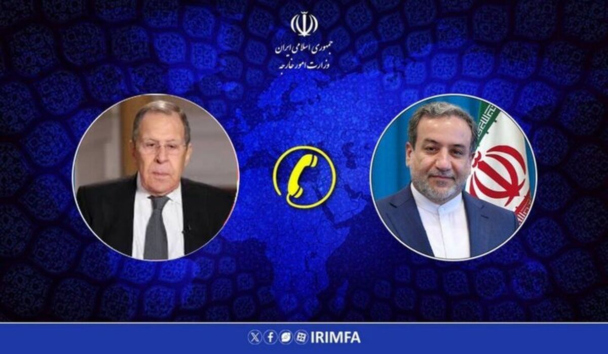 گفت‌وگوی تلفنی وزرای خارجه ایران و روسیه