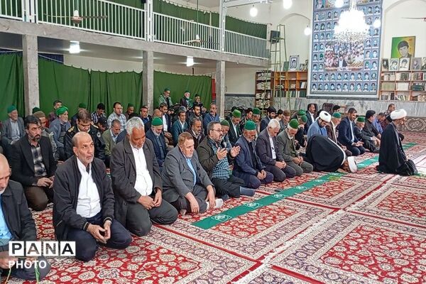 اقامه دومین نماز عبادی، سیاسی جمعه در ماه مبارک رمضان  شهر بار نیشابور 