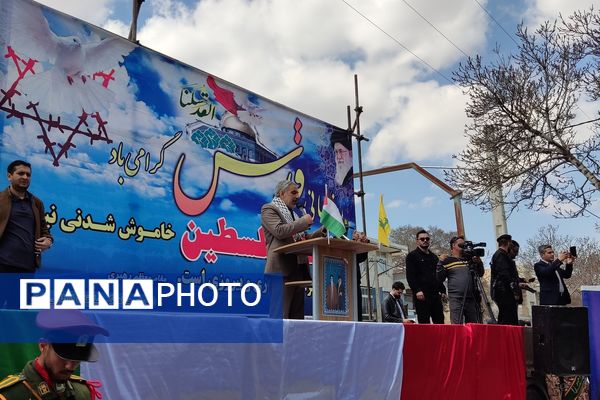 حضور پرشور مردم بیجار در راهپیمایی روز قدس و آخرین نمازجمعه ماه رمضان