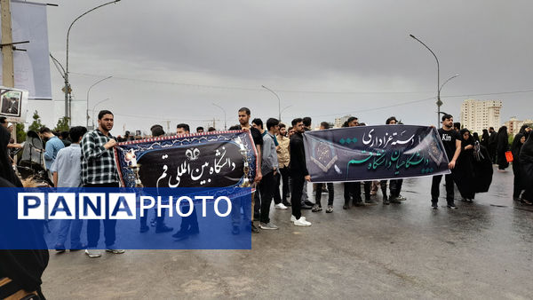 مراسم بزرگداشت شهدای خدمت با حضور نوجوانان انقلابی