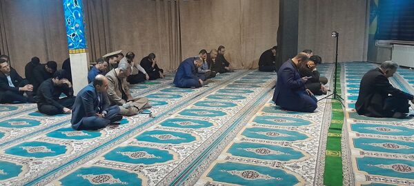 مراسم عزاداری سید الشهدا در اداره‌کل آموزش و پرورش‌البرز