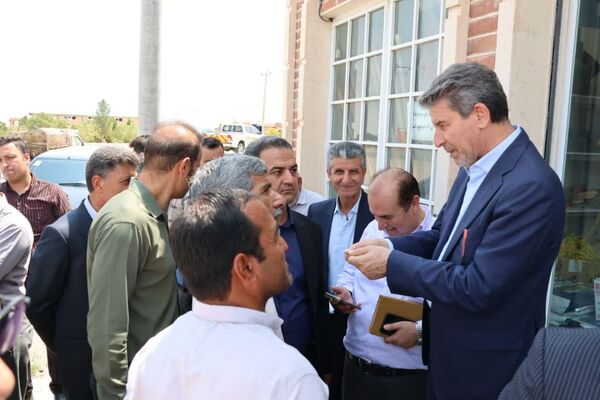 بازدید نماینده مجلس شورای اسلامی از شهرستان جاجرم