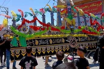 روستای کمری، غرق در عزای حسینی