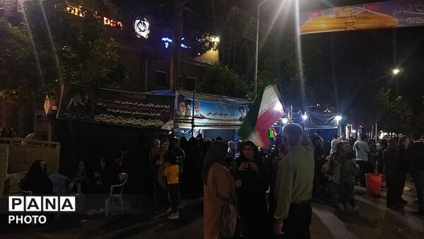 گذری بر موکب هفتاد و پنجمین شب از اجتماعات مردمی نیشابور 