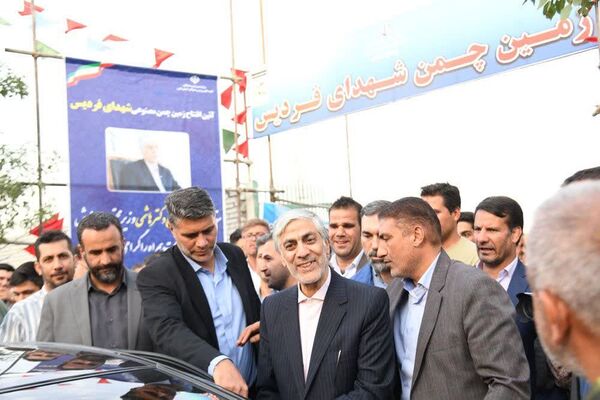 آیین افتتاح 2 پروژه ورزشی با حضور وزیر ورزش و جوانان در شهرستان فردیس