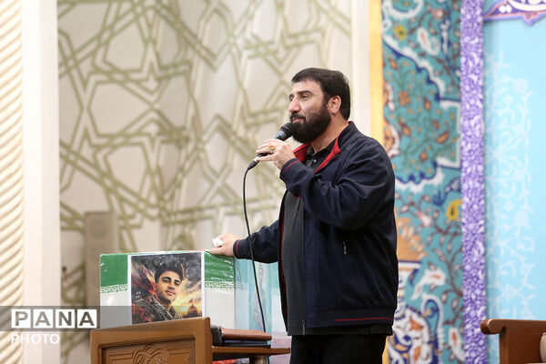 وداع با پیکر مطهر شهید عباس آقایی در قم